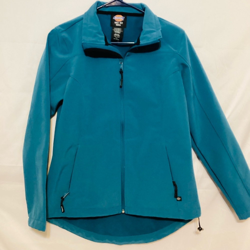 Dickies Blue Utility Jacket with Structured Collar